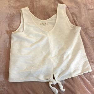 Madewell Tied Crop Top